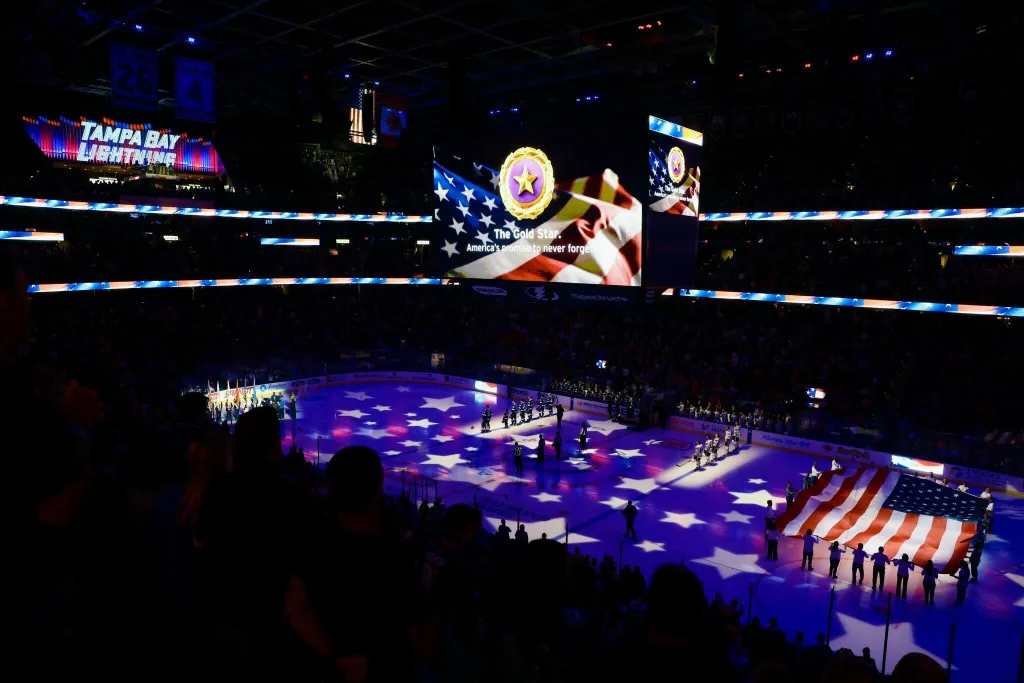Tampa Bay Lightning Sponsorship for the Military - 2