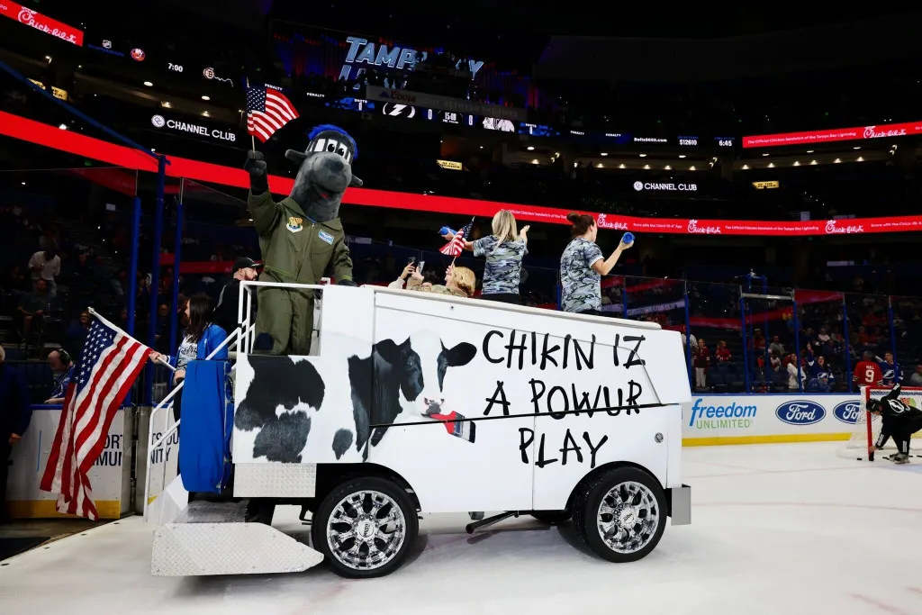 Tampa Bay Lightning Sponsorship for the Military - 3